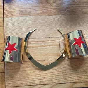 Wonder Woman Necklace & Arm Band